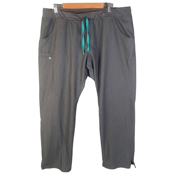 FIGS‎ Scrub Pants Women Size XXL Kade Cargo Technical Collection Gray T21004T - Picture 1 of 14